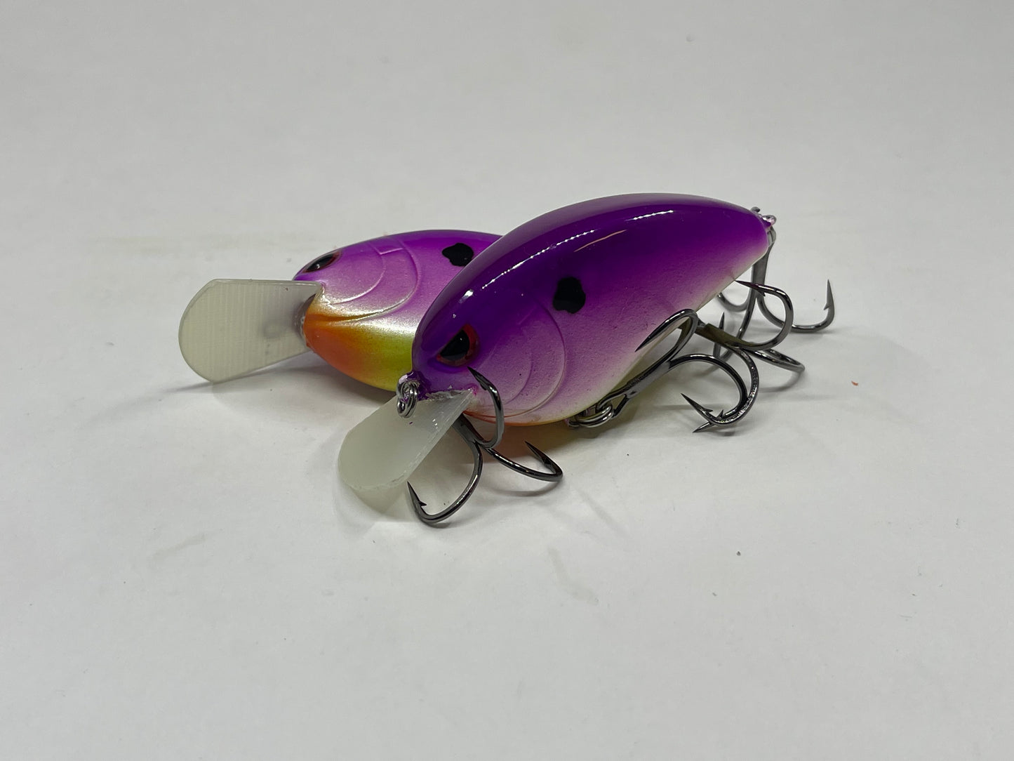 Custom Painted Spro Little John Royal Shad
