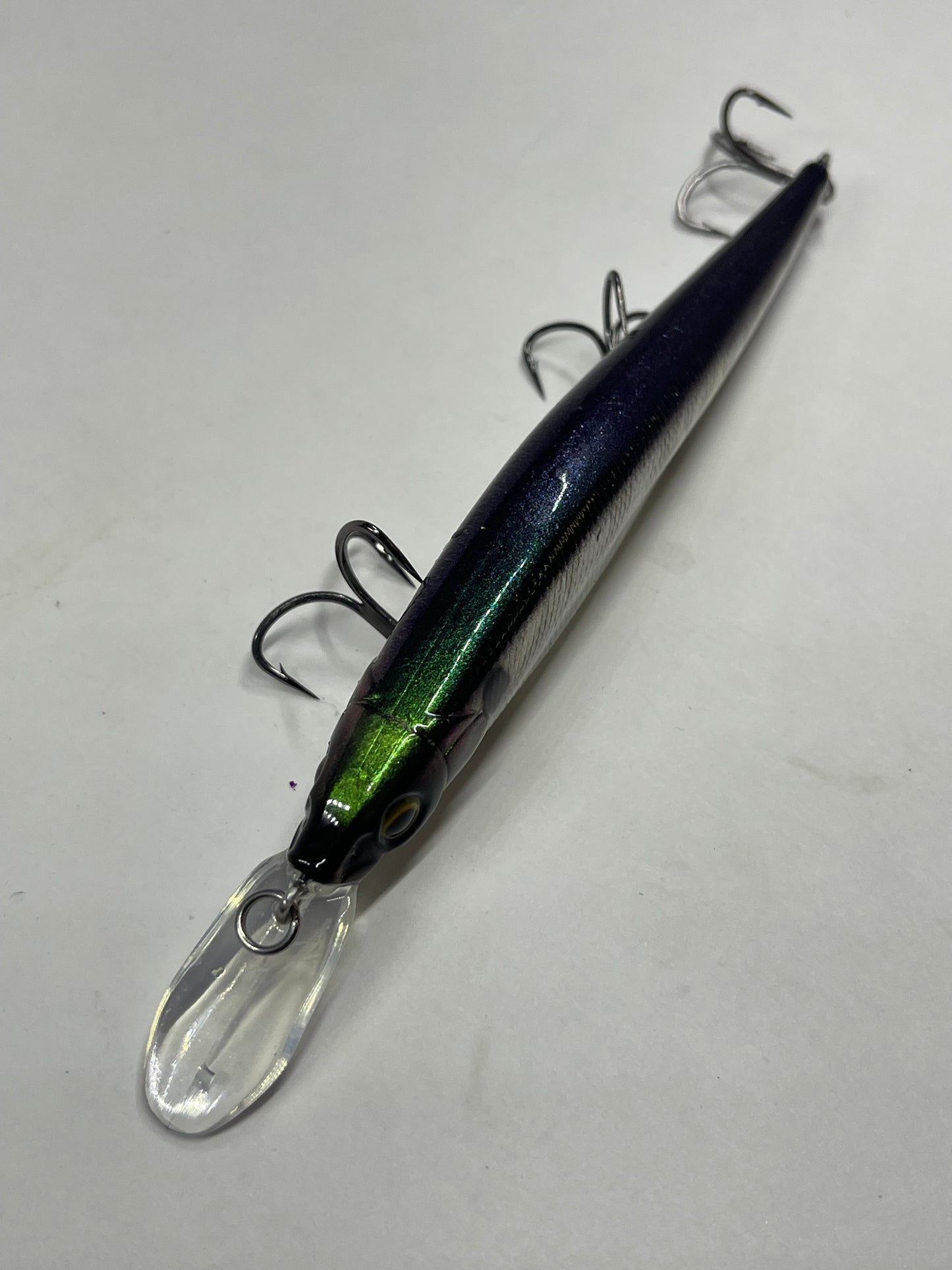 Custom Painted Tungsten 110 +1 Jerkbait Shift Shad