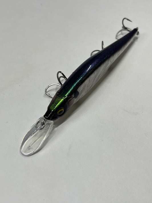 Custom Painted Tungsten 110 +1 Jerkbait Shift Shad