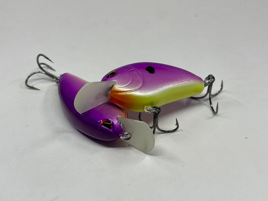 Custom Painted Spro Little John Royal Shad