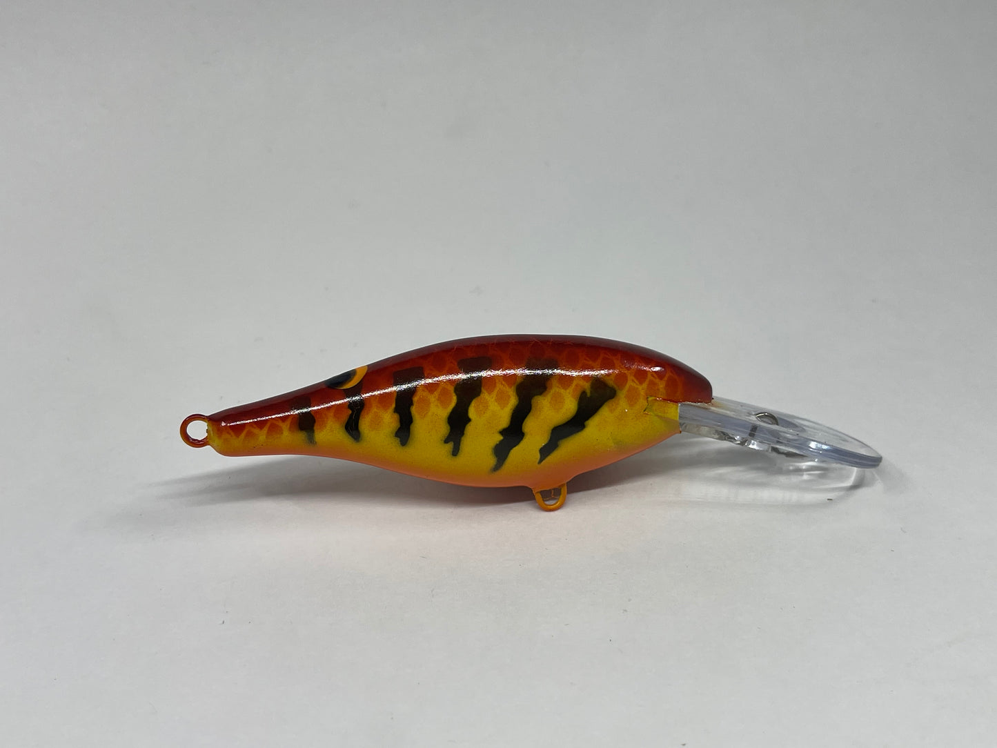 Custom Painted Original Rapala Shad Rap SR7 Vintage Dark Crawdad