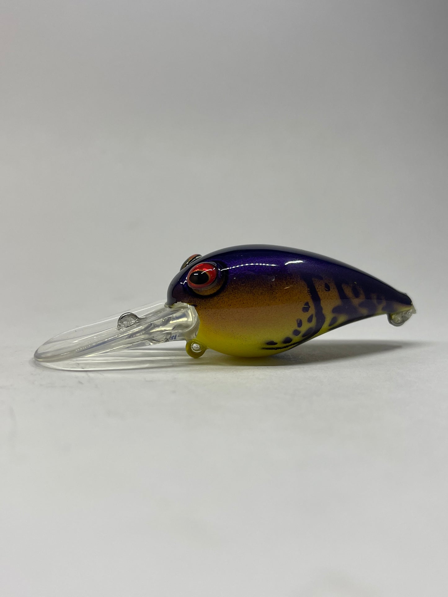 Custom Painted Wiggle Wart "Bruised Craw"