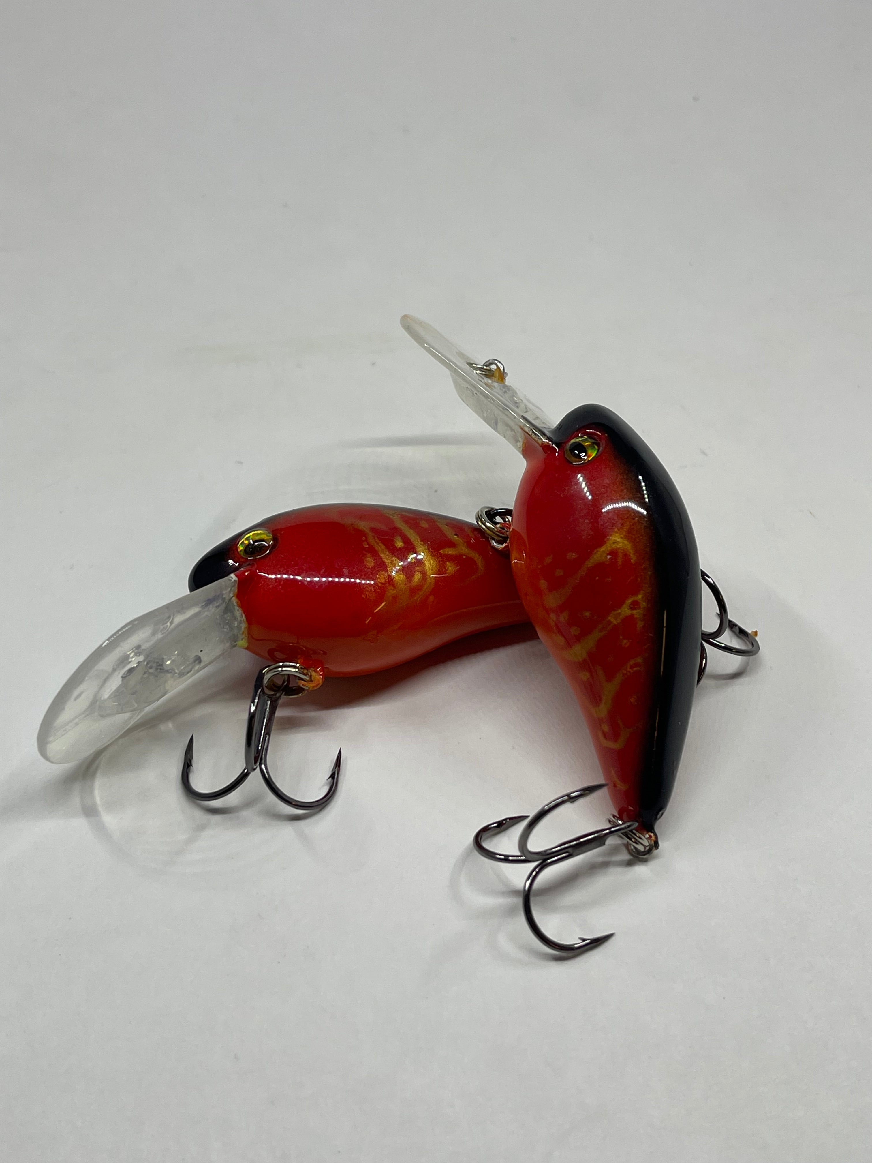 Custom Painted Strike King Gravel Dawg 8 Rayburn Red – Hollywood Bassin'