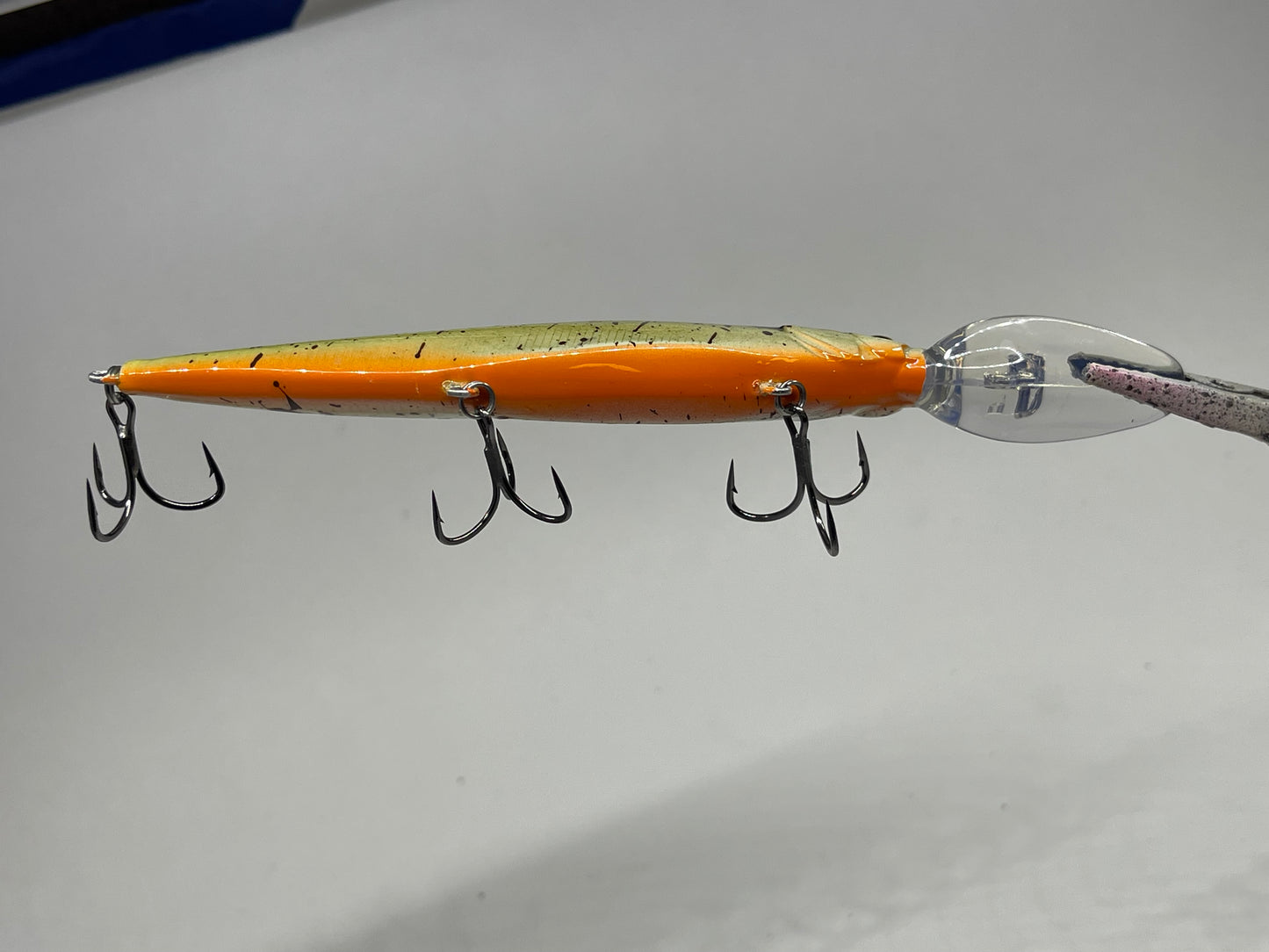 Custom Painted Tungsten 110 +2 Jerkbait Rootbeer