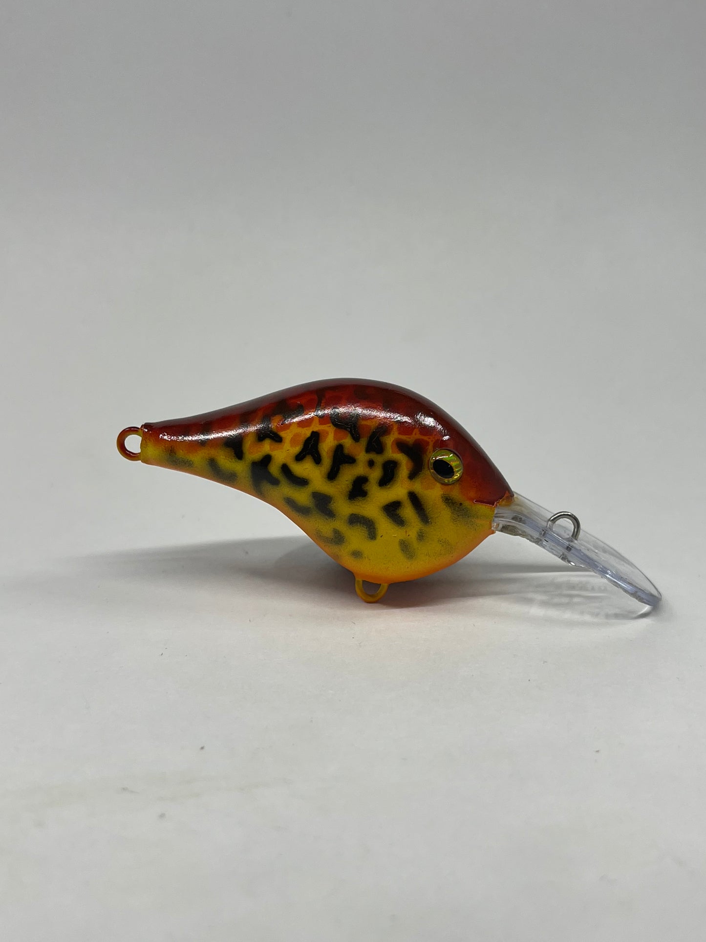 Custom Painted Rapala DT 6 Vintage Dark Crawdad