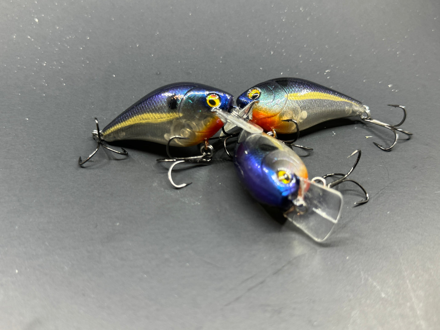 Custom Painted 1.5 Square Bill