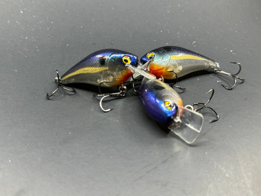 Custom Painted 1.5 Square Bill