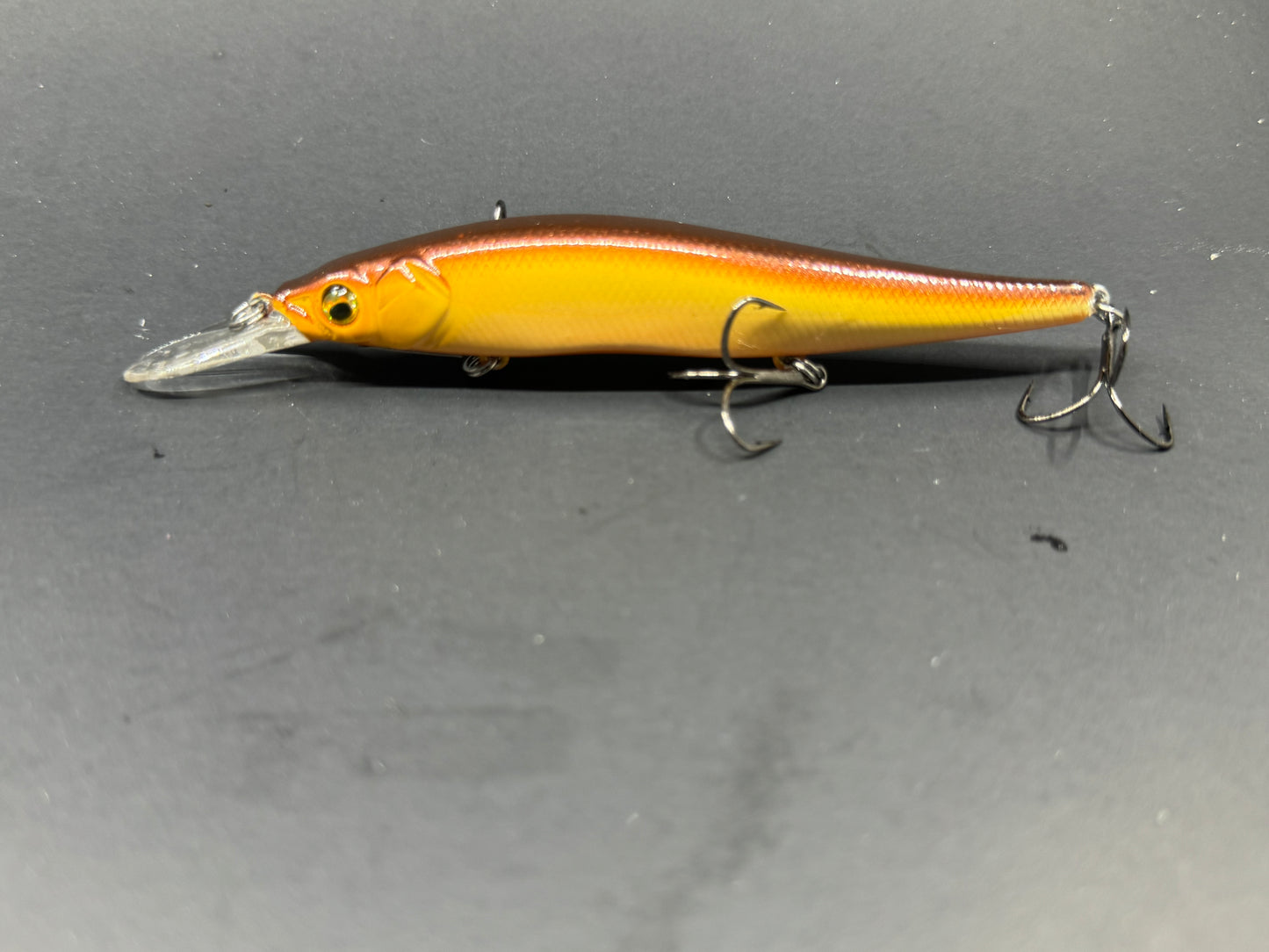 Custom Painted Tungsten 110 +1 Jerkbait