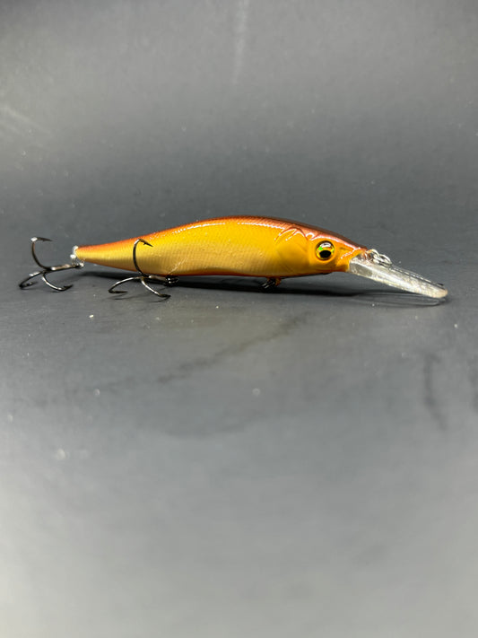Custom Painted Tungsten 110 +1 Jerkbait