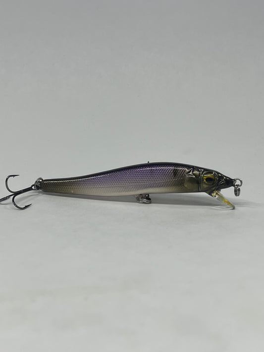 Custom Painted "Exclusive" Miniature Ito Vision 110 Jerkbait Royal Punisher (1 of 1)